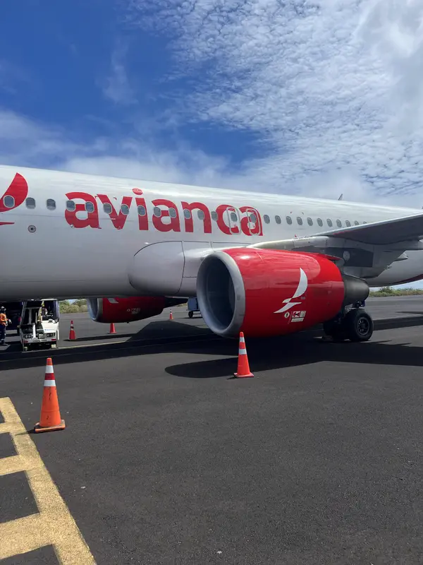 Avion pour San Christobal Galapagos